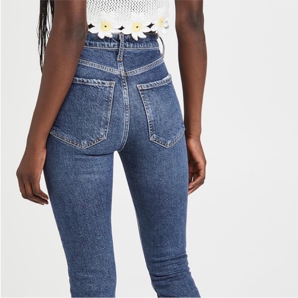 AGOLDE Riley High Rise Straight Crop Size 24 - Picture 4 of 4